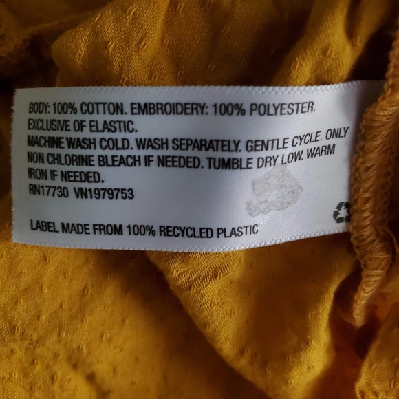 Universal Thread Mustard Blouse XXL - Picture 6 of 6